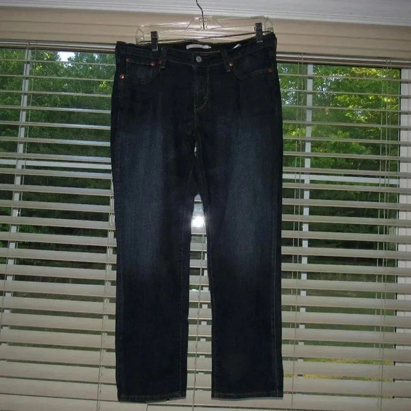 LEVI'S STRAUSS Boyfriend Dark Wash Jeans Size 29 - Picture 1 of 5